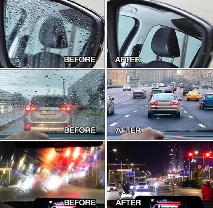 Swarush Automotive Car Cleaning Brush & Glass Cleaning Board